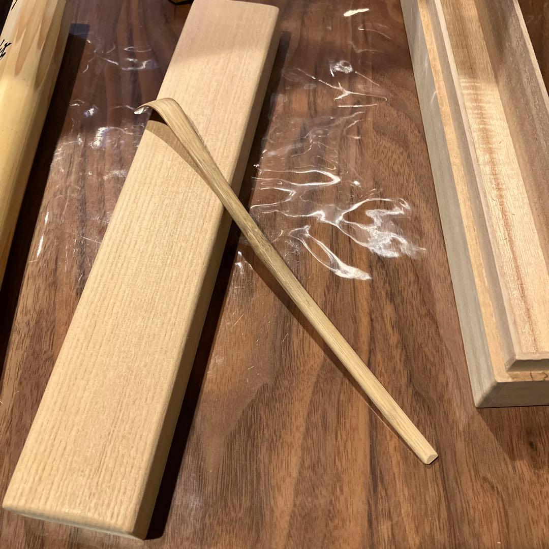 お茶道具　お茶杓　影林宗篤