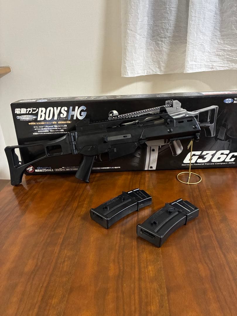 美品　東京マルイ カスタム品 G36C ボーイズ　化粧箱付き　マガジン2本