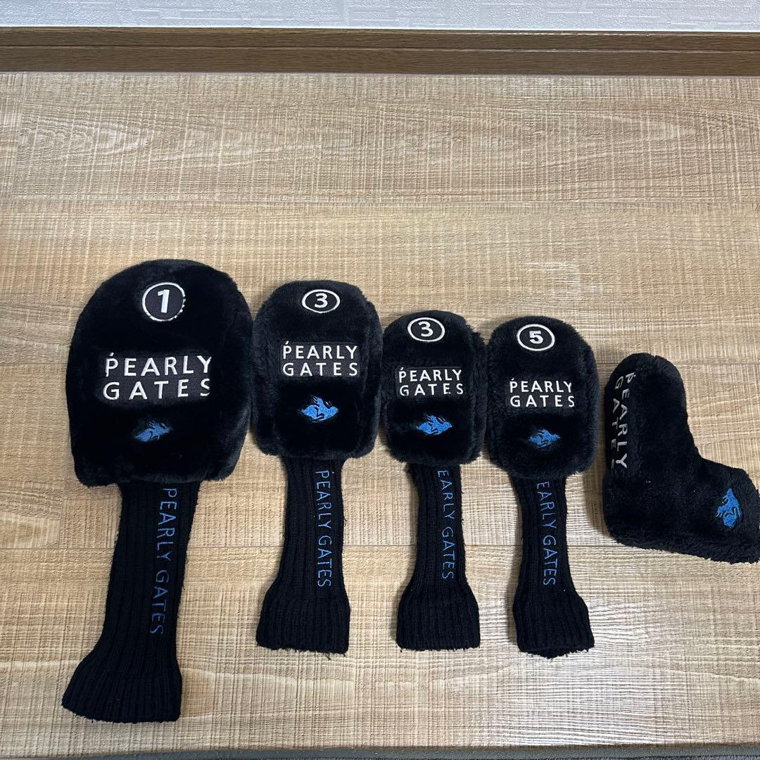 パーリーゲイツ　キャディーバック　ゴルフ　クラブヘッドカバー付き