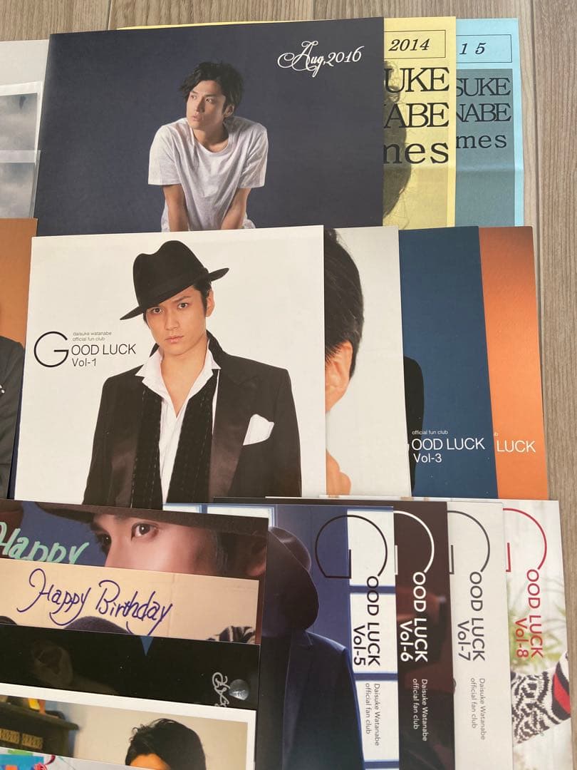 ♦︎渡辺大輔 会報 写真 ポストカード DVD 他 計38点