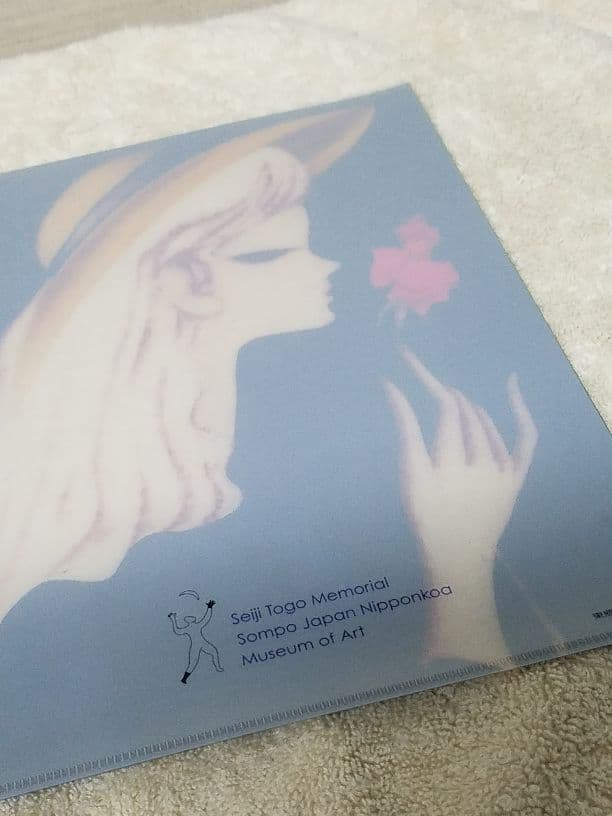 東郷青児　ミニクリアファイル