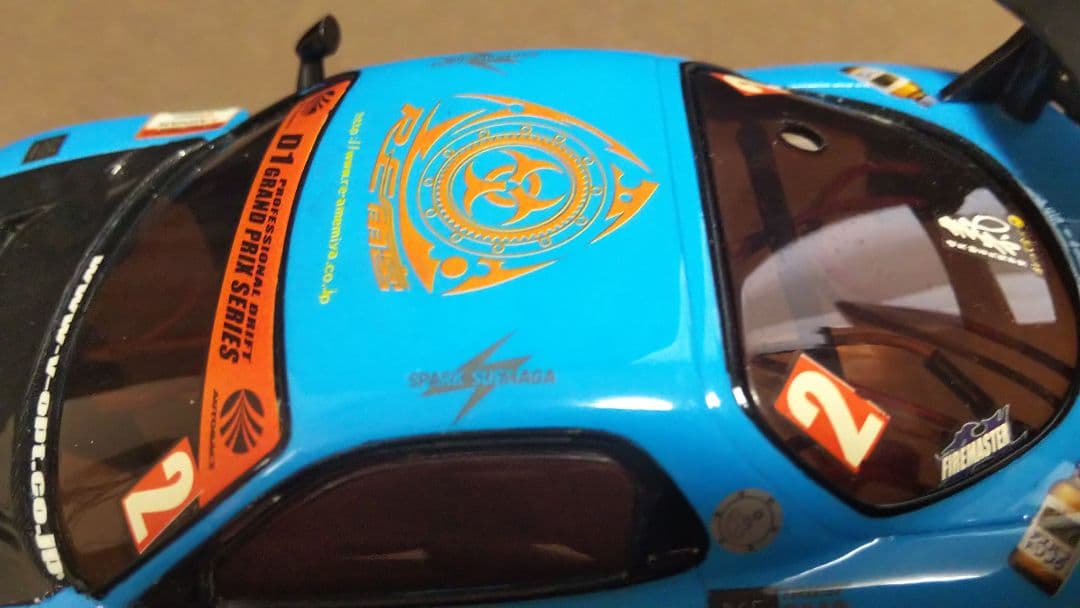 ミニッツ　オリジナルボディ FD3S D1GP オリジナル電飾付き