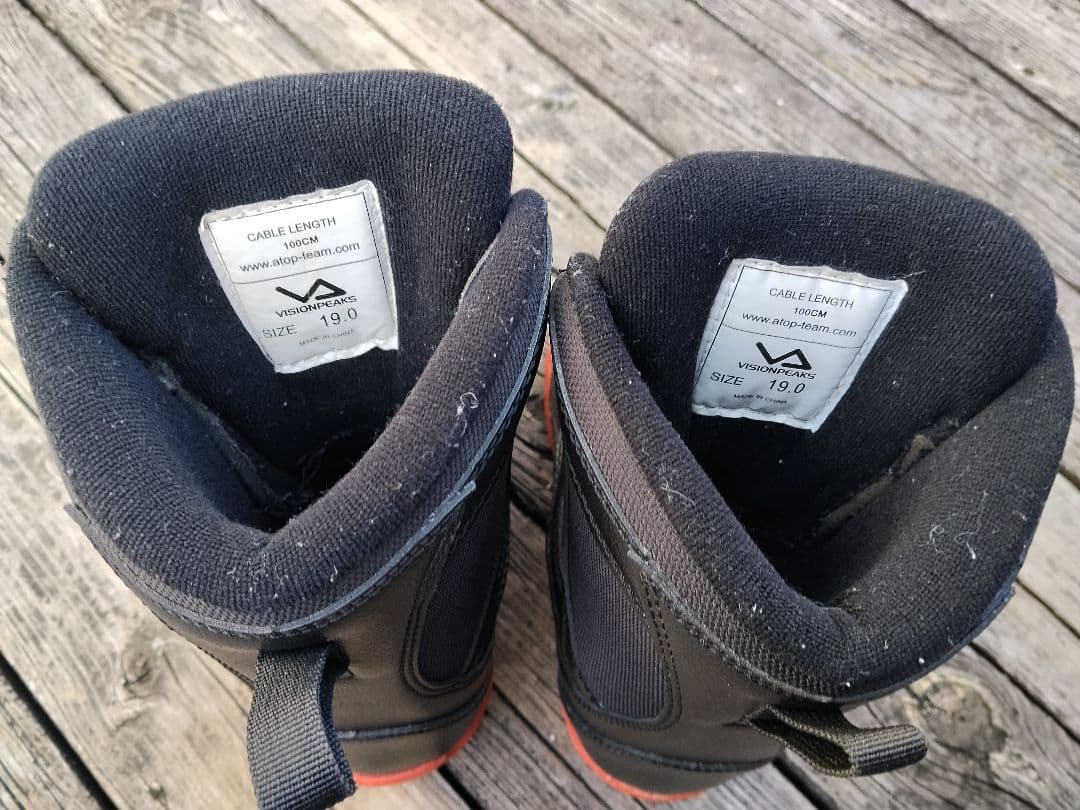 子供用 スノーボード3点セット nature 80cm ビン BOAブーツ 19