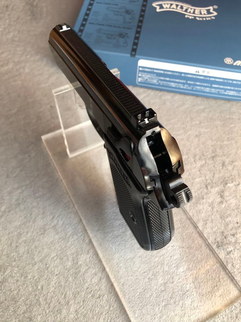 マルシン　ワルサーPPK WディープブラックABSモデルガン完成品