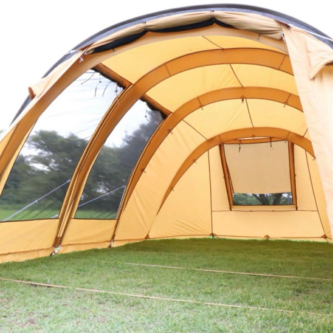 イグニオ 2ルーム型テント　ドームテント 4人用　キャノピー　キャンプ　新品