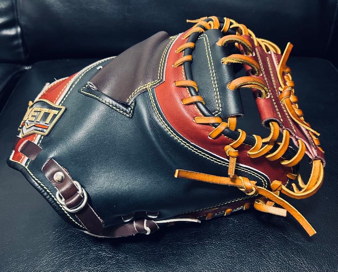 ZETT プロステイタス オーダー キャッチャーミット 小林 屋外未使用型付け済