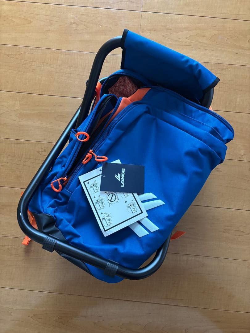 LANGE スキー バックパック 折りたたみイス付き
