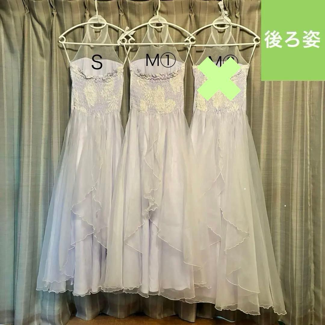 【3→2着に変更】白いドレス2着(髪飾り付)4点セット