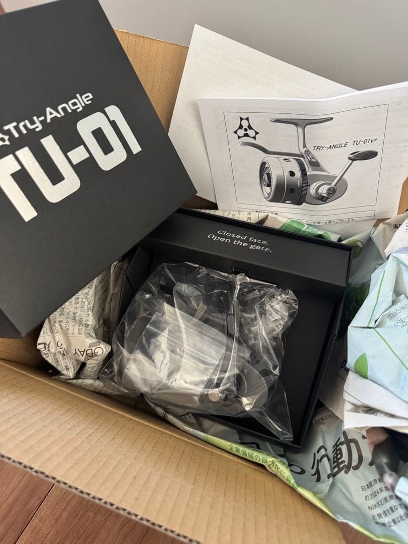 リール Try-Angle TU-01v+ Dark Gray