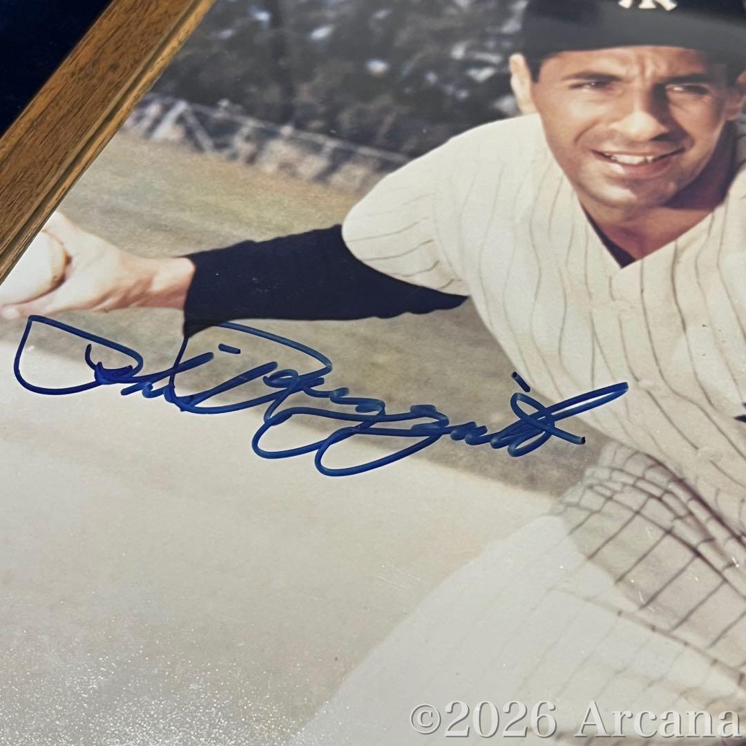 ヤンキース 殿堂入り リズートPhil Rizzuto 直筆サイン額装 COA付