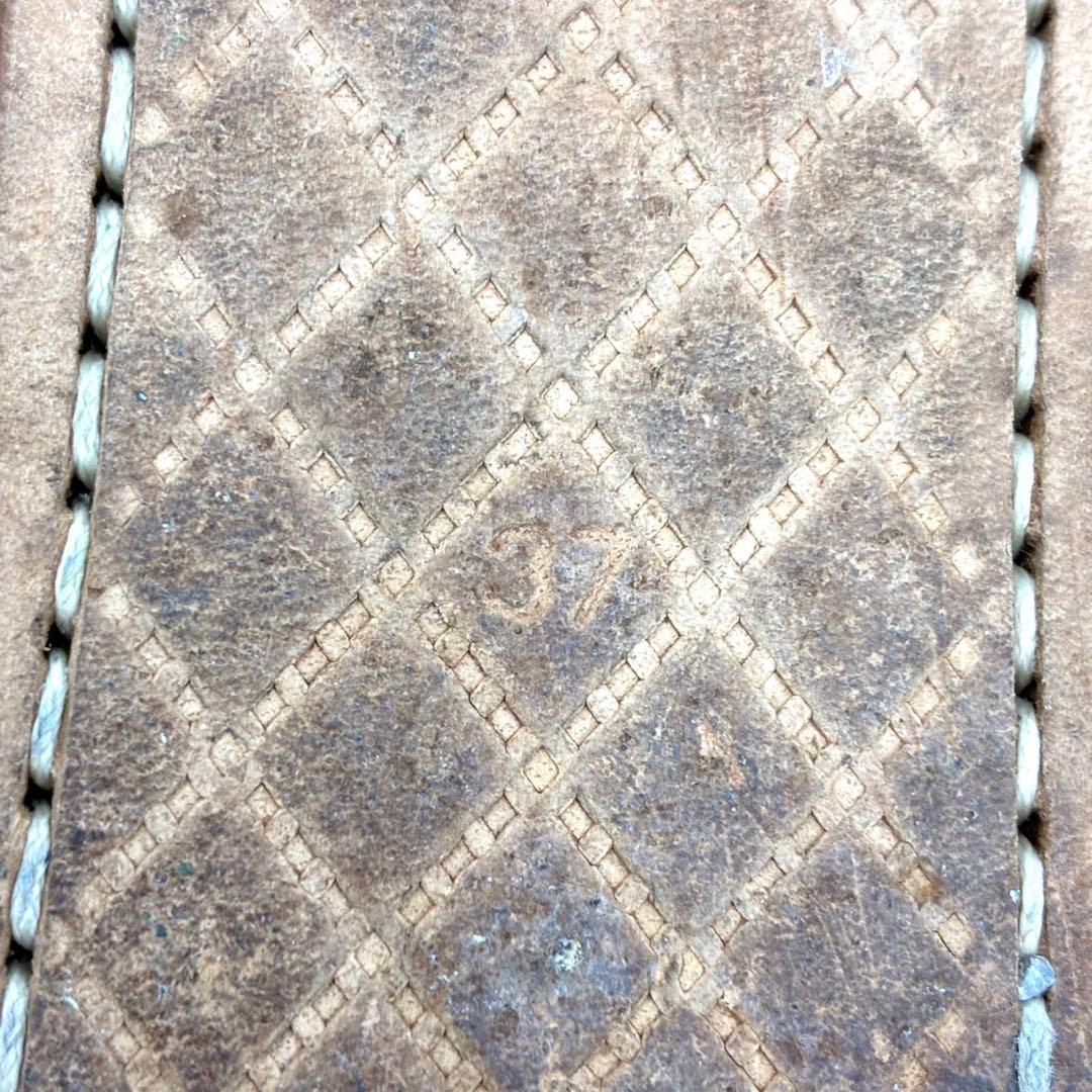 シャネル CHANEL バレエシューズ 37 23.5cm 黒 ブラック