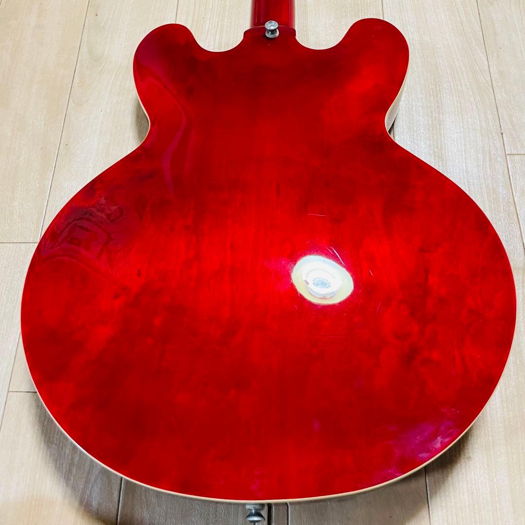 Epiphone エピフォン Dot CH セミアコ エレキギター ギグケース付