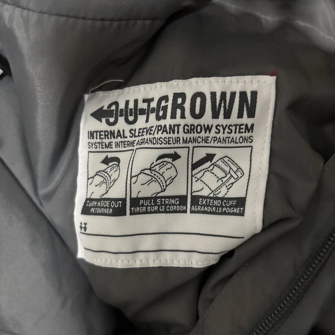 Columbia 子供用フード付きジャケット ネイビー/グレー　上160下150