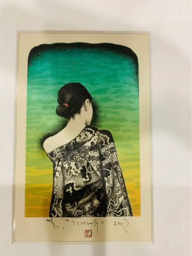 智内兄助 リトグラフ「東からの予かん」