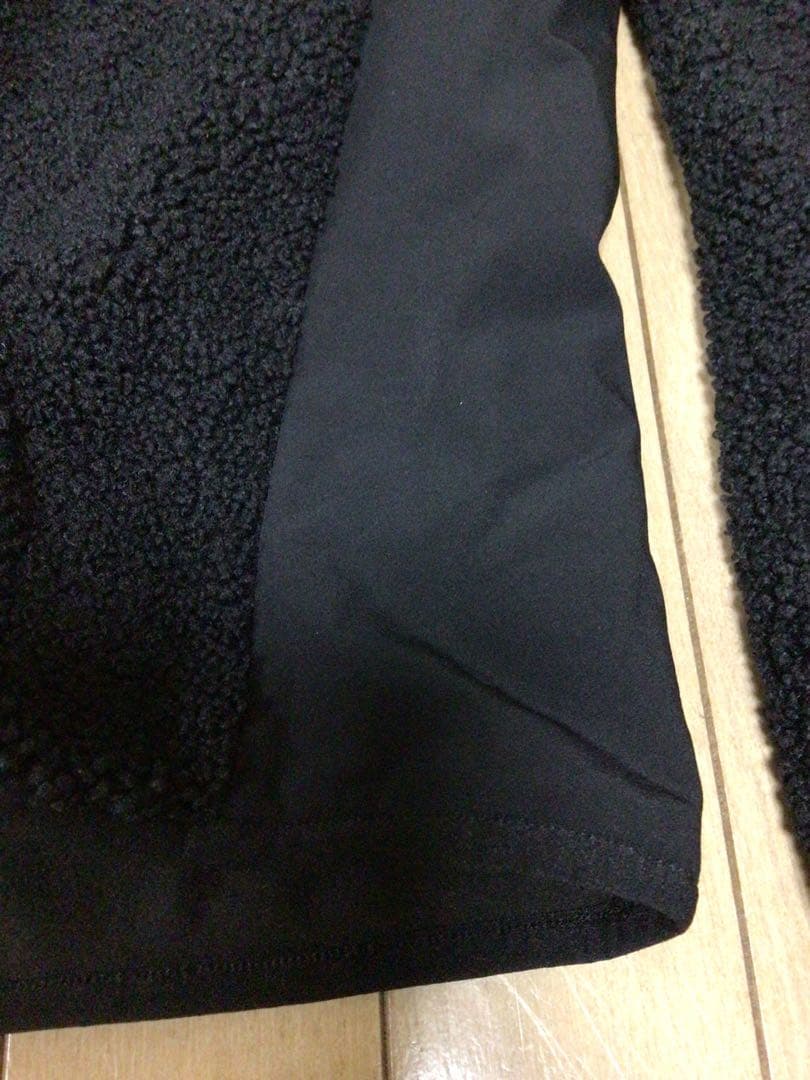 ビバハート　VIVA HEART 新品　ボア中綿トレーナー レディス　黒　38