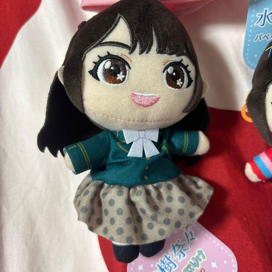 水樹奈々　ぬいぐるみ　パペット　ぬいぷりけおすわり　5種セット　GiGO限定