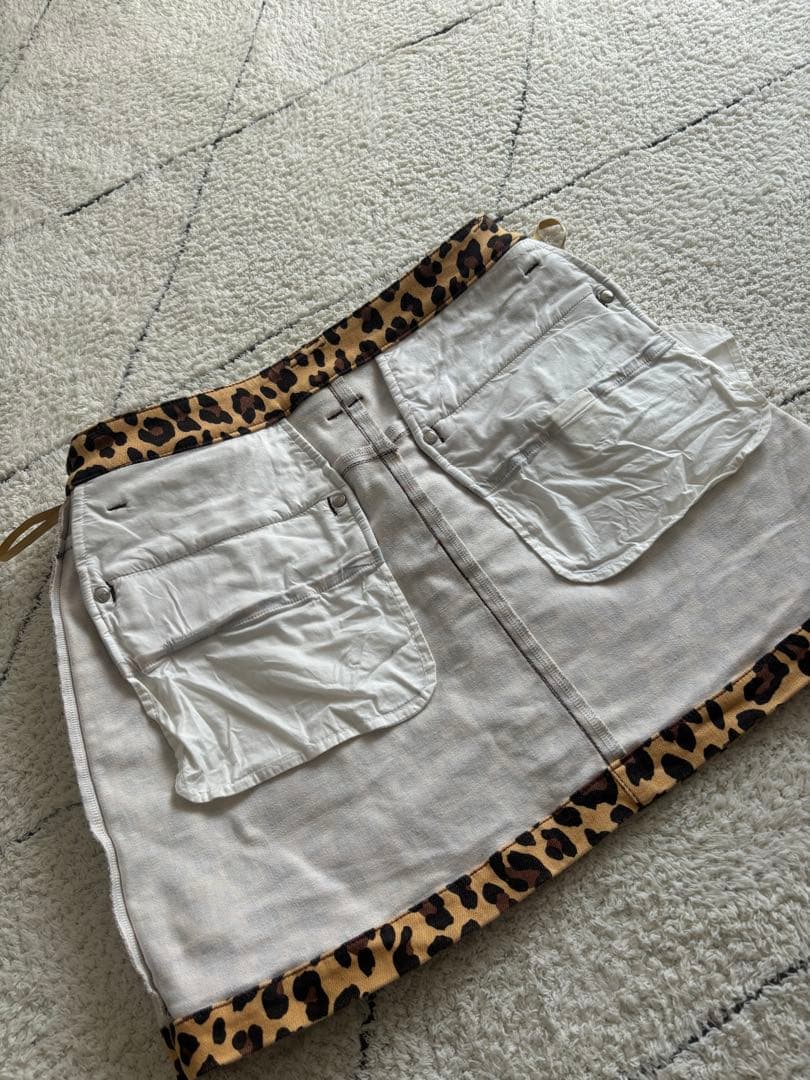パーリーゲイツ　ヒョウ柄スカート　サイズ1
