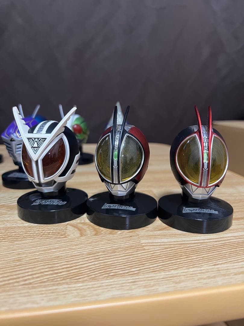 仮面ライダーマスクコレクション 24個まとめ 発光2点
