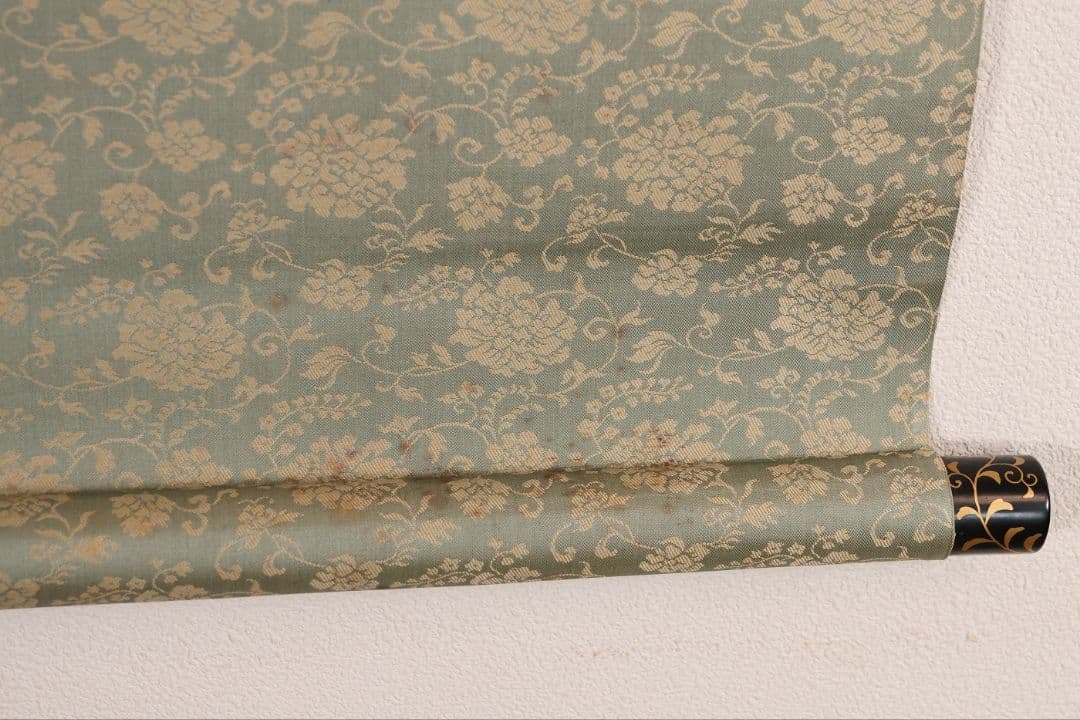 【真作】日本画 立野雪郷 吉野熊野 風景画 絹本 掛軸 富山県高岡 合箱 横物