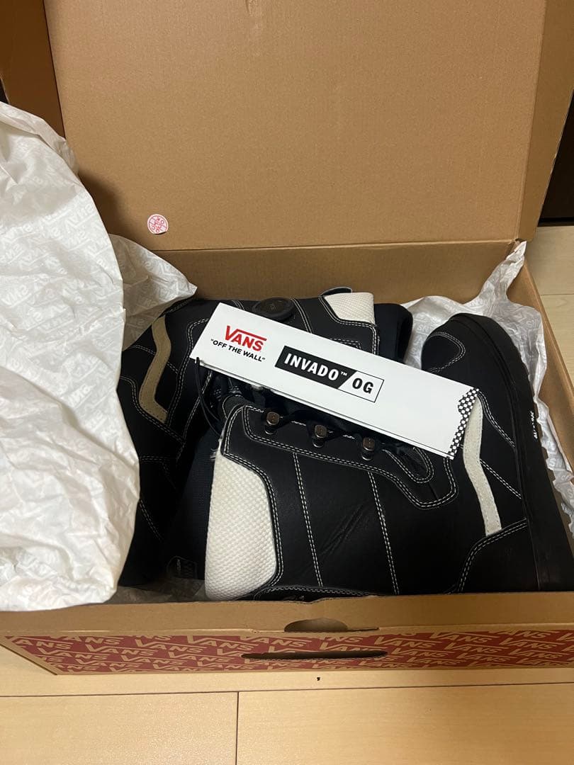 VANS スノーボードブーツ ブラック/ホワイト