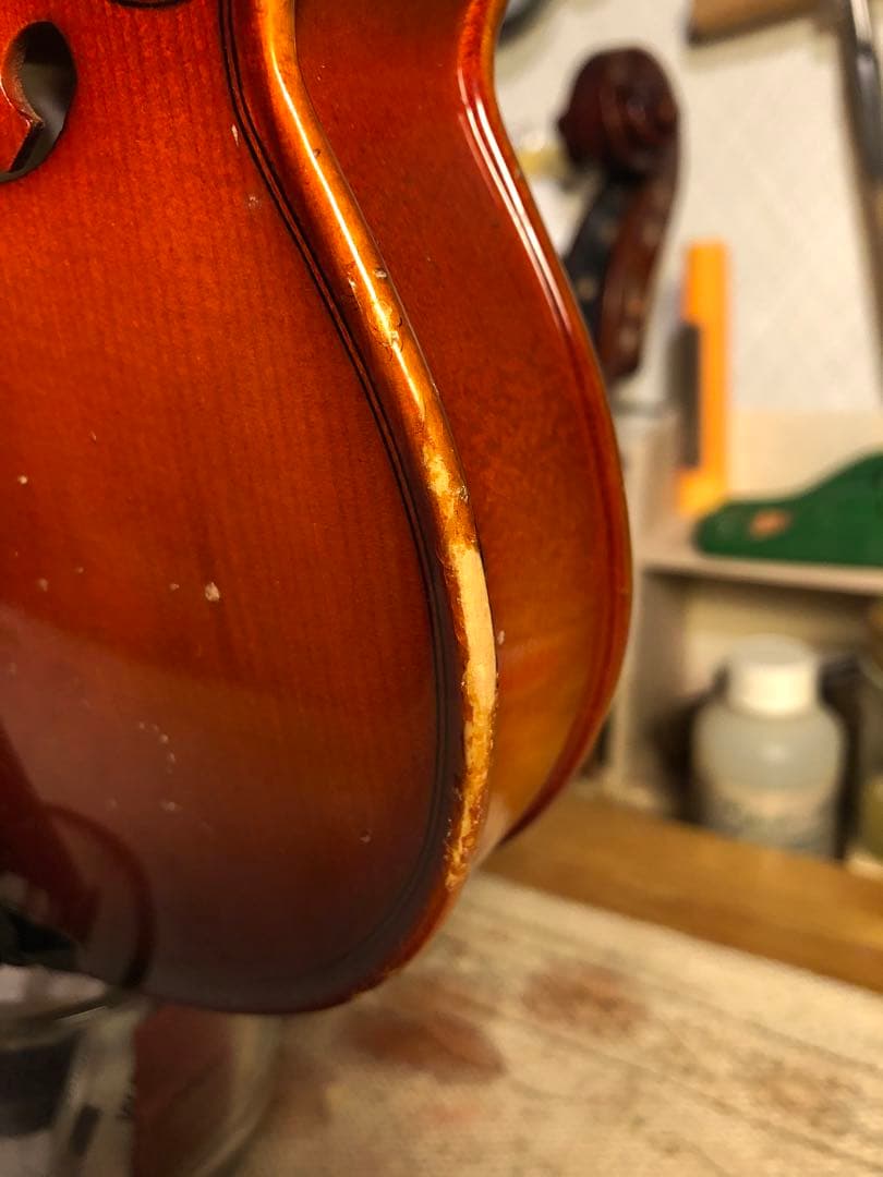 【駒&魂柱調整済】Suzuki分数バイオリンNo230 1/4 2014