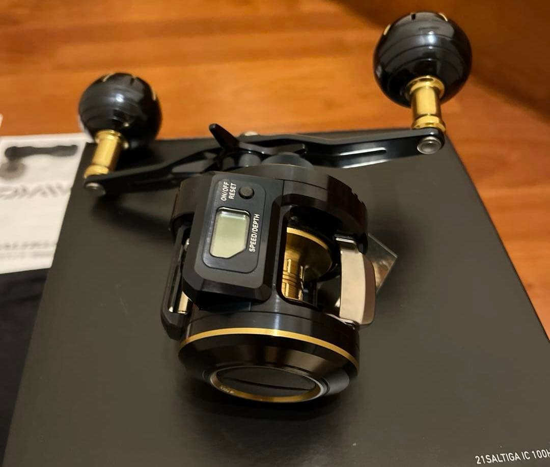 ダイワ21ソルティガic 23追加モデルソルティガIC 100H-DH右ハンドル