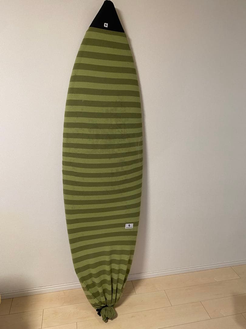 サーフボード 6'6ft スリーウェザー　フィン+リーシュ+ニットケース付き