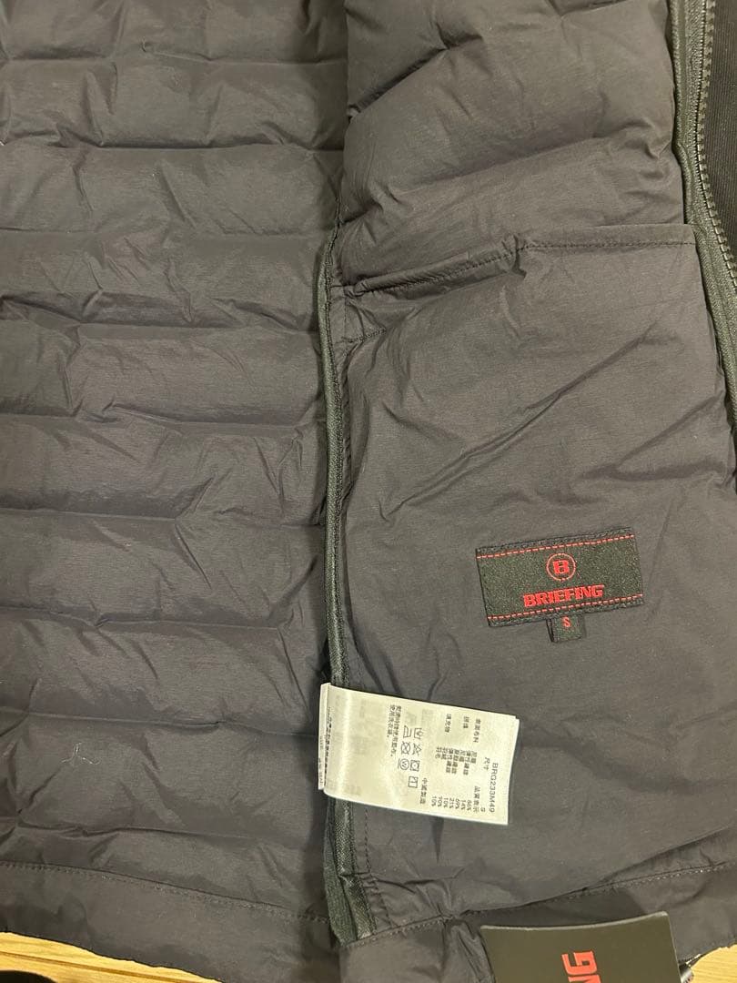 【新品・未使用】 MENS Sサイズハイブリッド ストレッチ ダウンパーカー