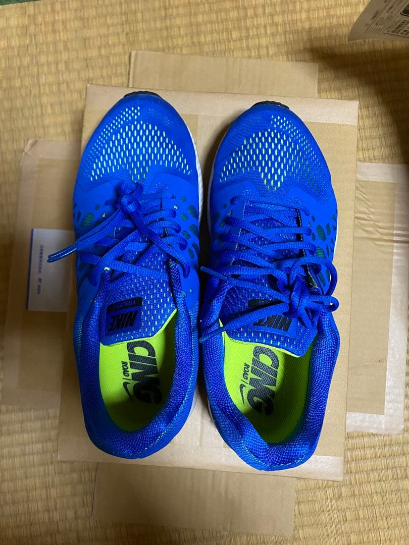 ナイキ　エアズームペガサス31 ブルー