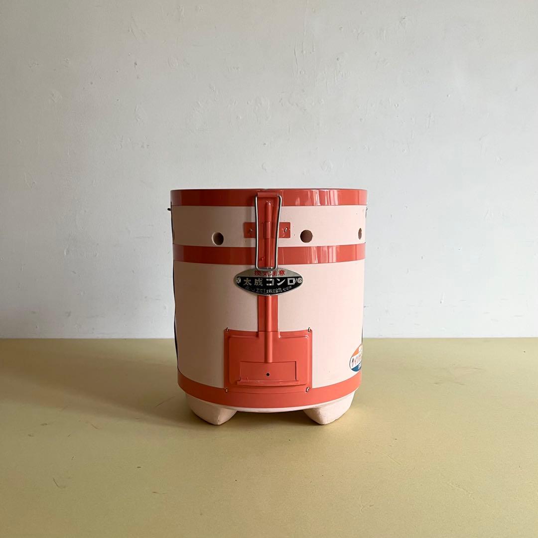 太成コンロ 練炭コンロ 4号 能登産天然珪藻土七輪　　　 お値下げ