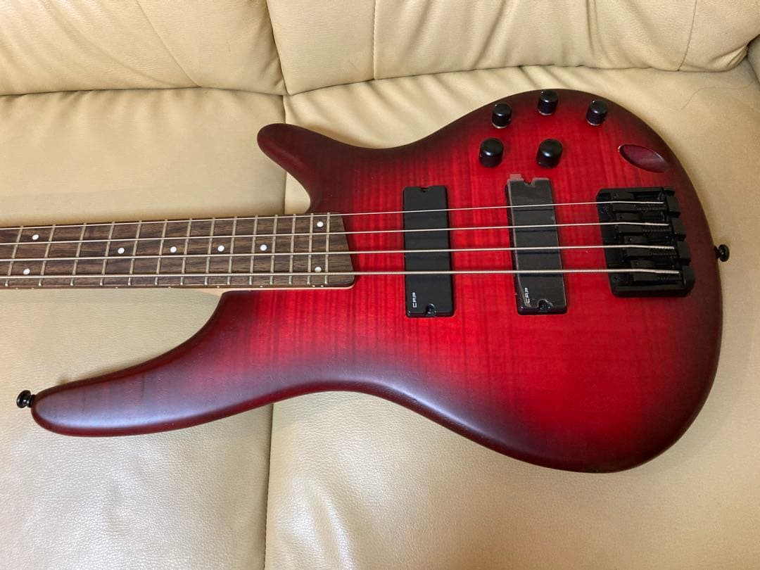 IBANEZ SR4FMBLT 4弦エレキベース レッド