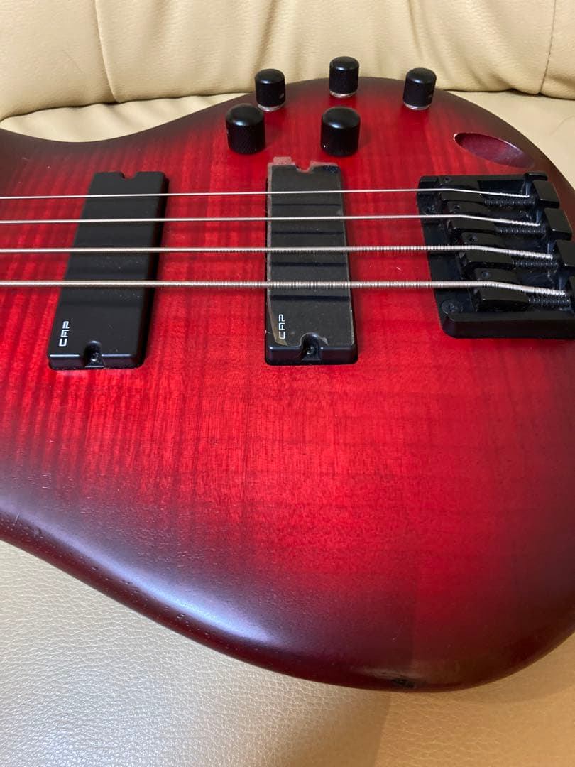 IBANEZ SR4FMBLT 4弦エレキベース レッド