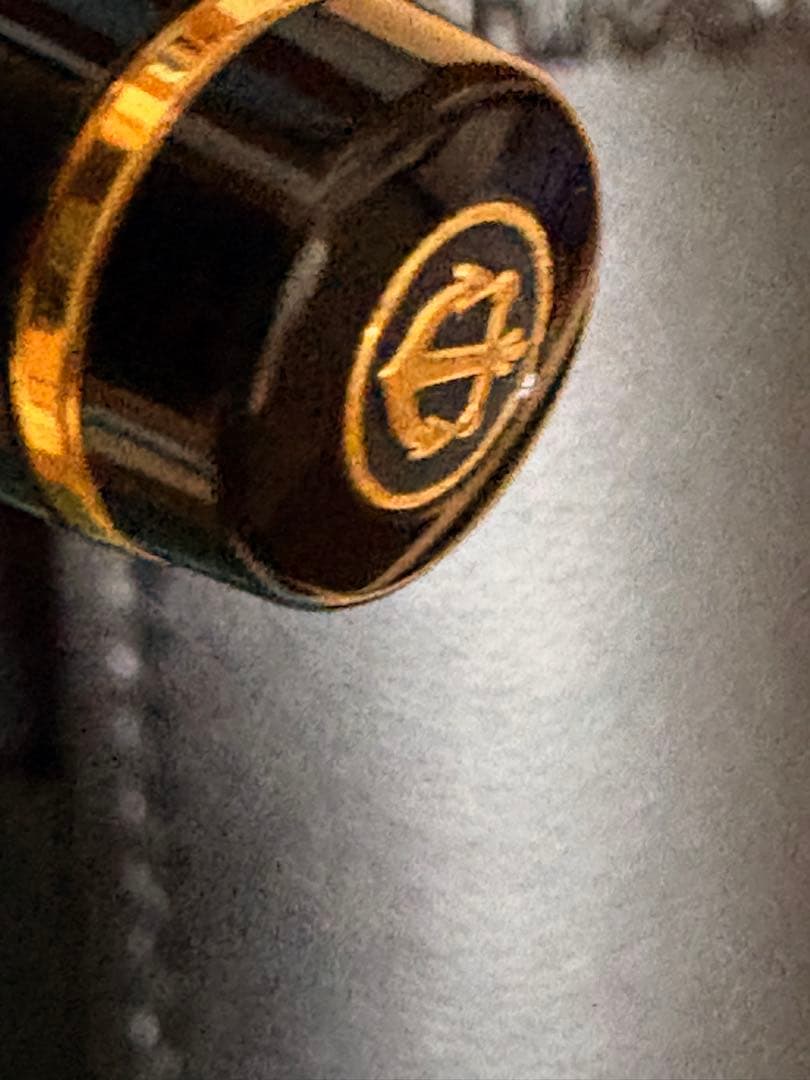 【匿名配送】セーラー 万年筆 黒 M 14K ペンケース付き