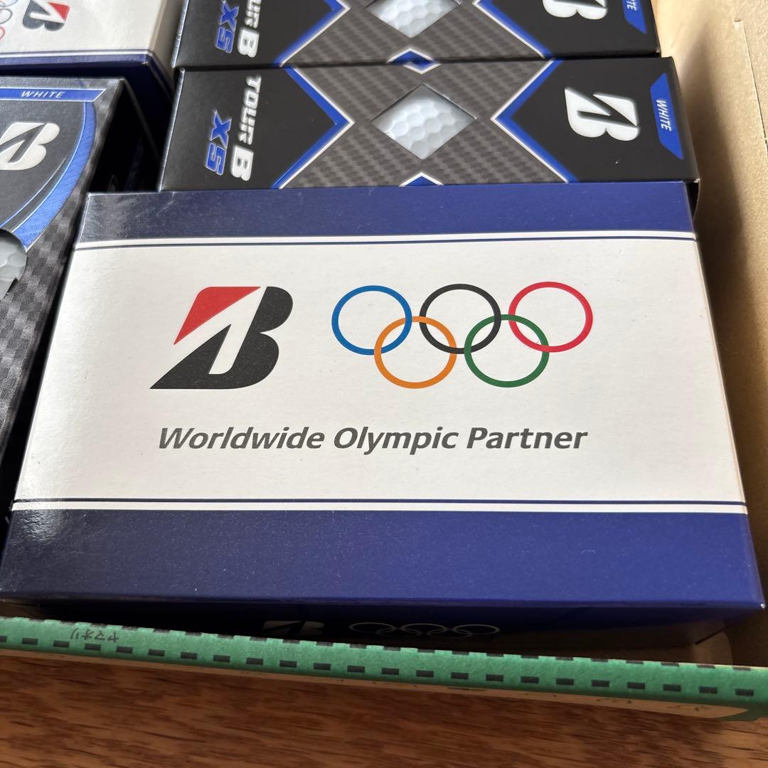 20個！オリンピック仕様とBridgestone Tour B XS