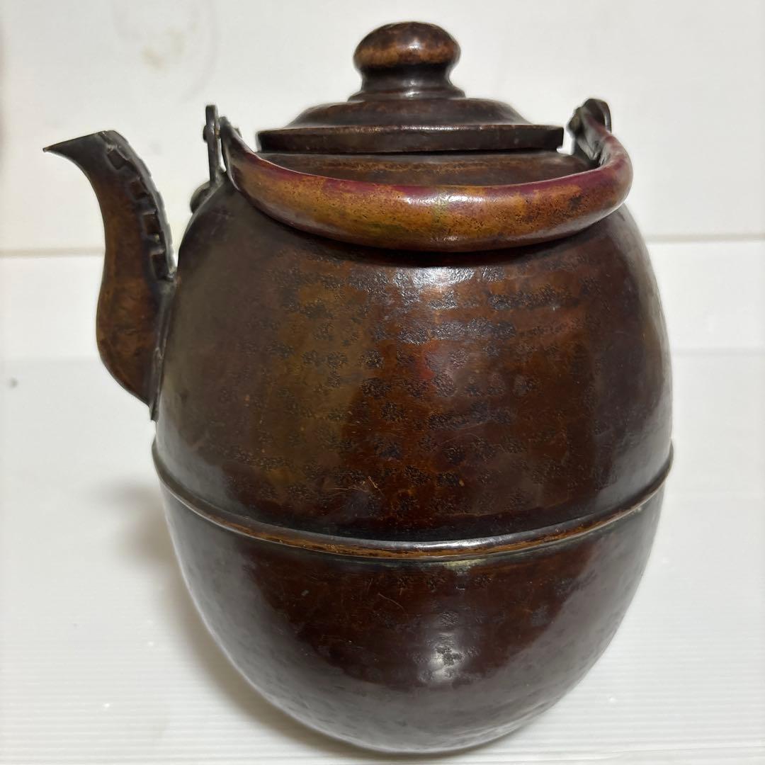 茶道具 銅製 湯沸 煎茶道具 銅瓶 骨董品