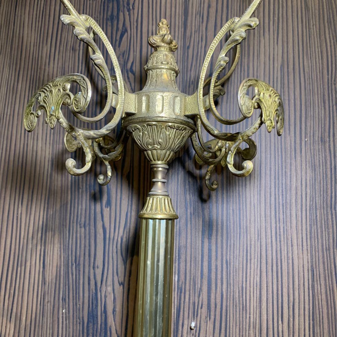 イタリア　アンティーク　ポールハンガー