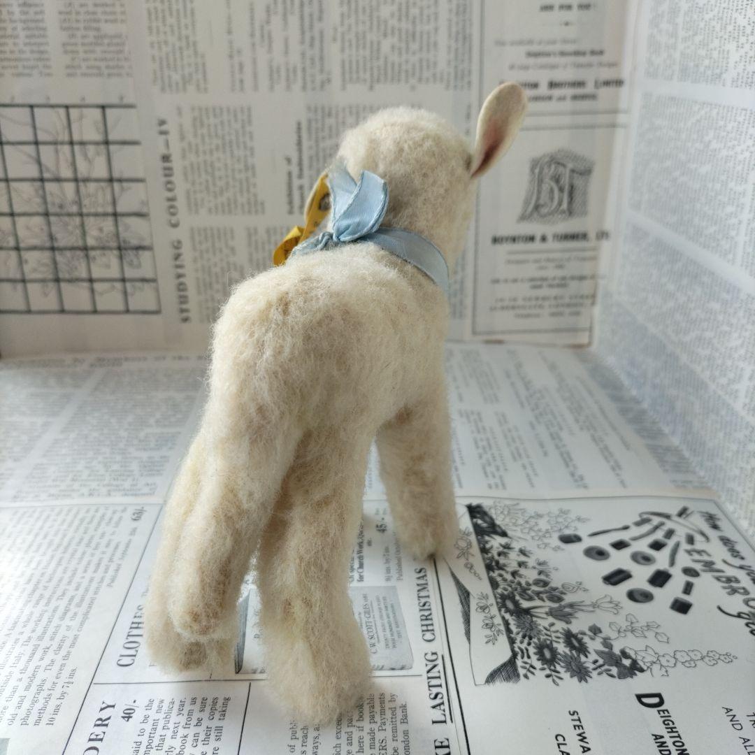 ビンテージ　シュタイフ　Lamby 羊 １４cm