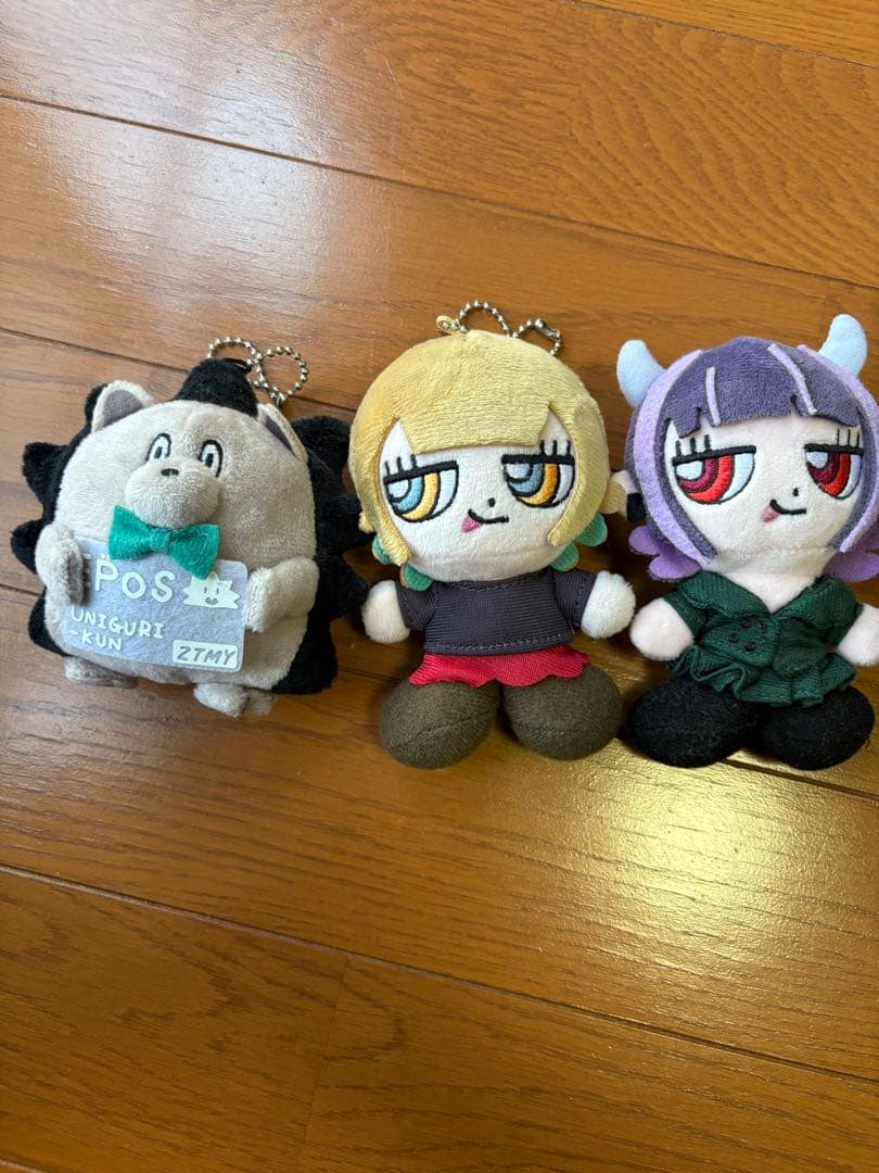 残機ニラ、秒針ニラ、うにぐりくんぬいセット