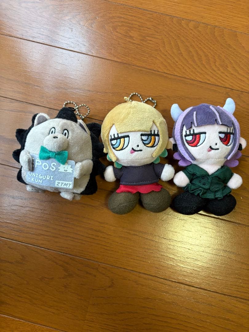 残機ニラ、秒針ニラ、うにぐりくんぬいセット