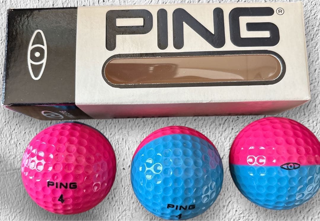 K*2様 新品⭐︎PING LONG FLYTIME ゴルフボール 3個セット