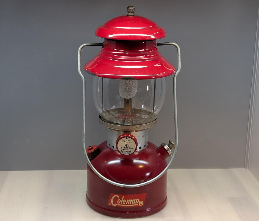 【分解メンテ済】希少品 コールマン 200A 62年 5月 バーガンディ