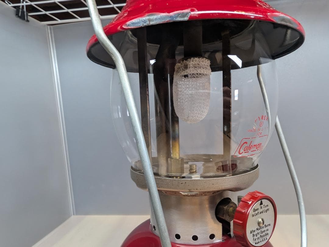 【分解メンテ済】希少品 コールマン 200A 62年 5月 バーガンディ