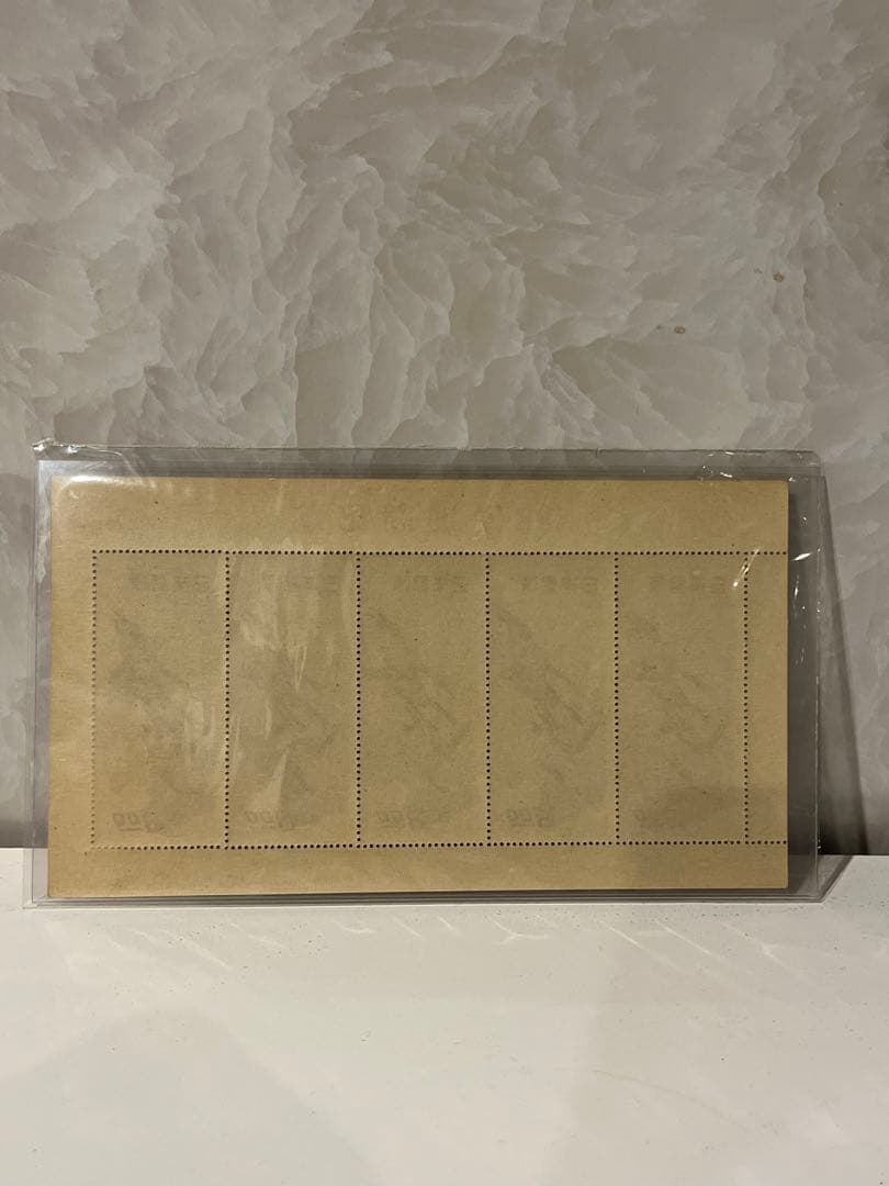 プレミア切手　切手趣味週間記念　月に雁　小型切手シート　1949年　美品