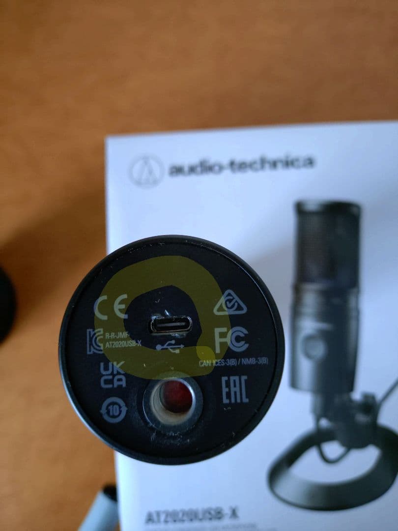【動作OK/美品】audio-technica AT2020USB-X｜アーム付