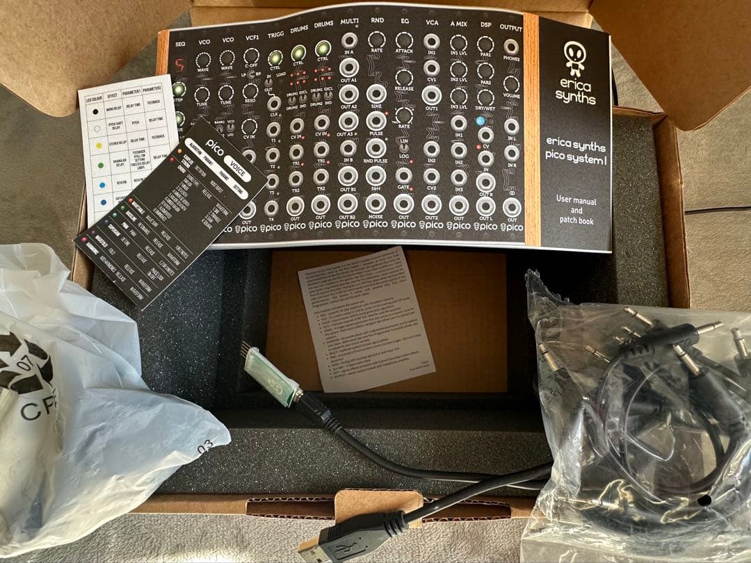 erica synths Pico System II モジュラーシンセサイザー