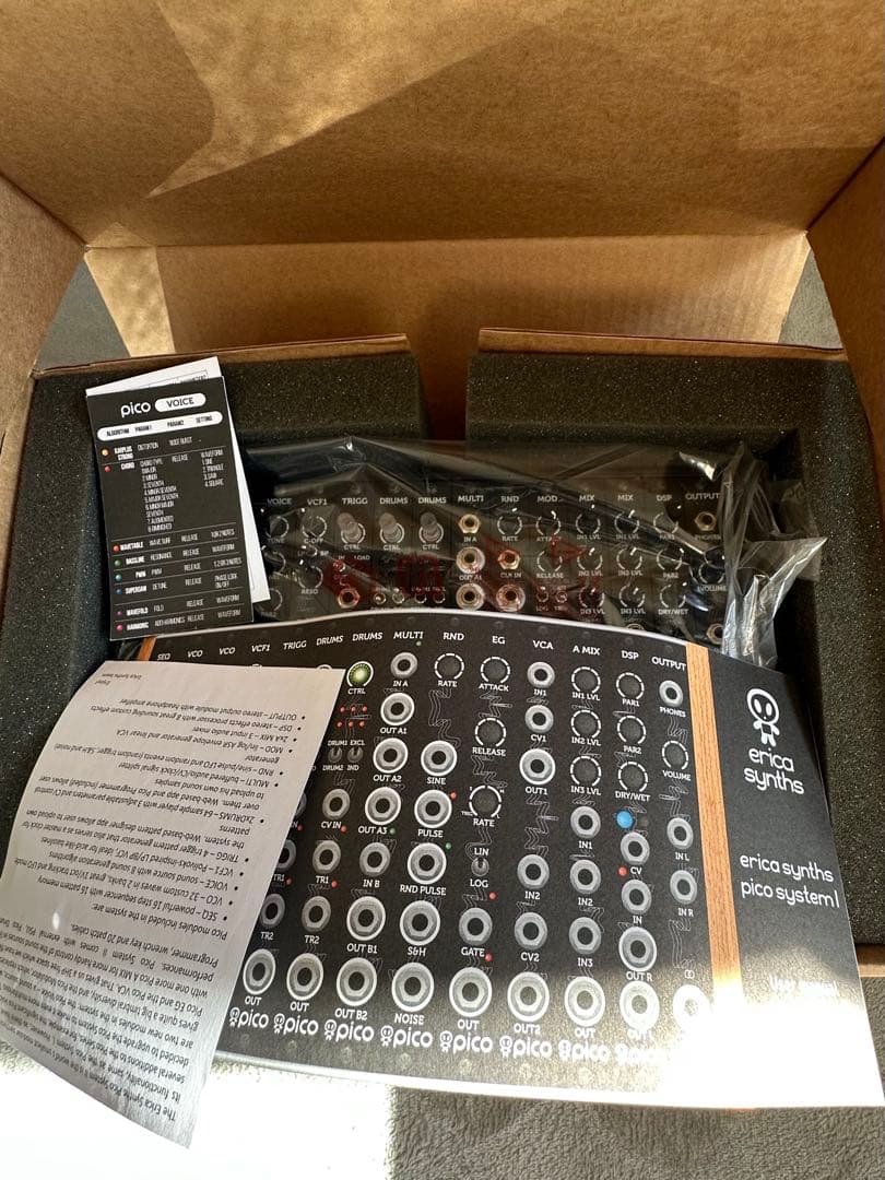 erica synths Pico System II モジュラーシンセサイザー