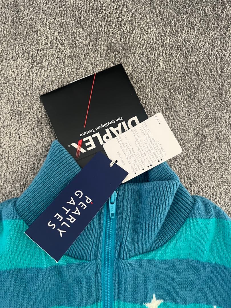 新品 パリーゲイツDAPLEX ゴルフ用　ジッパー付き防寒着　上着　Mサイズ