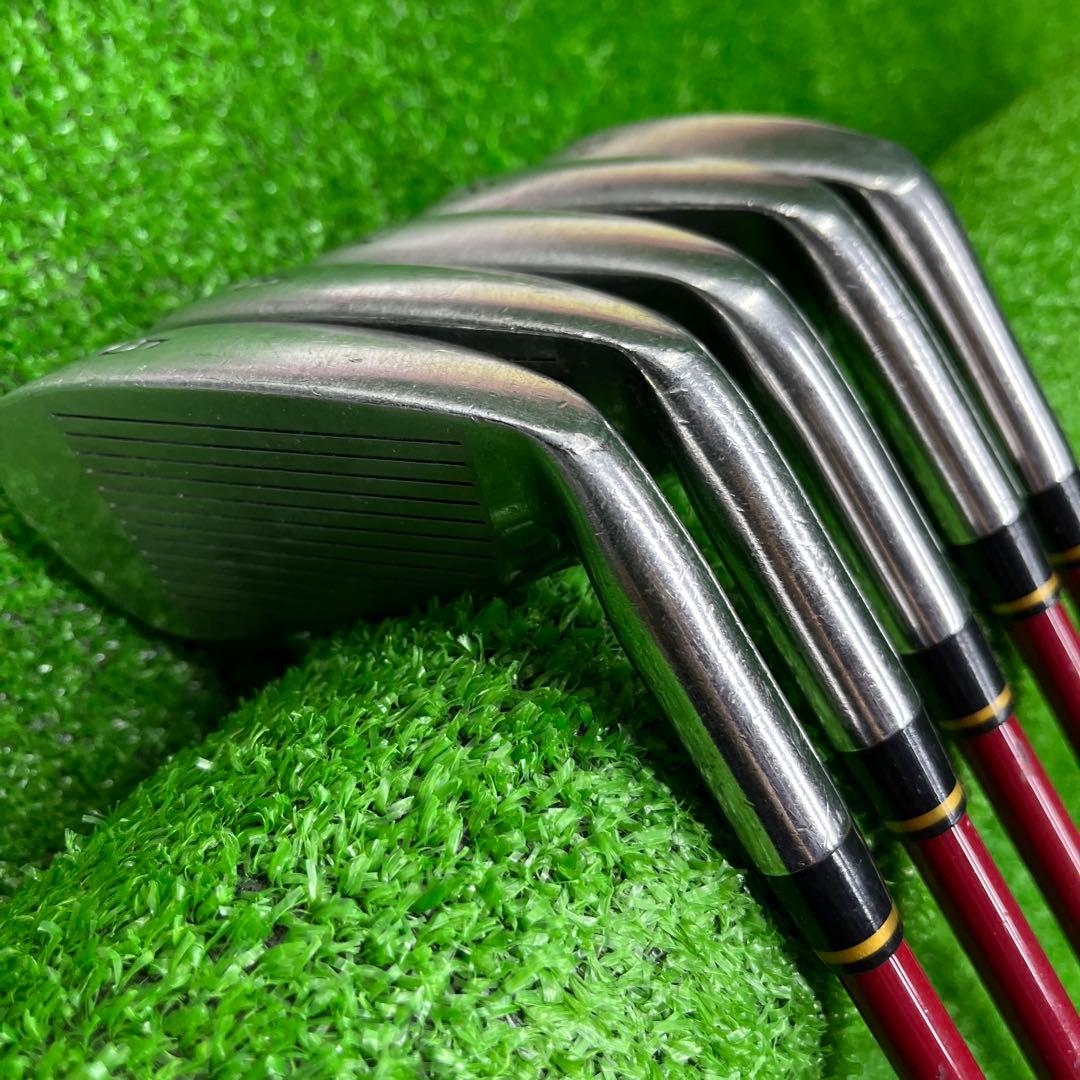 寶TIS-545 ワールドイーグル #5-8.P アイアンセット S レフティ