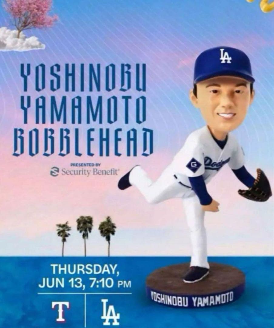 山本由伸　ボブルヘッド　2024 来場者限定　新品