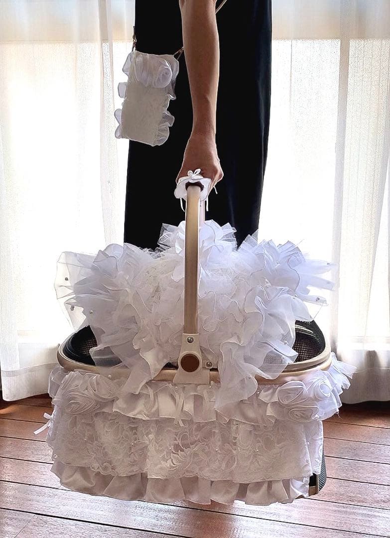 エレガント ドッグカート バギー ペットカート 犬 ヒスクローネ さえら